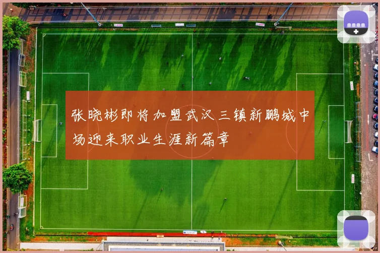 张晓彬即将加盟武汉三镇新鹏城中场迎来职业生涯新篇章